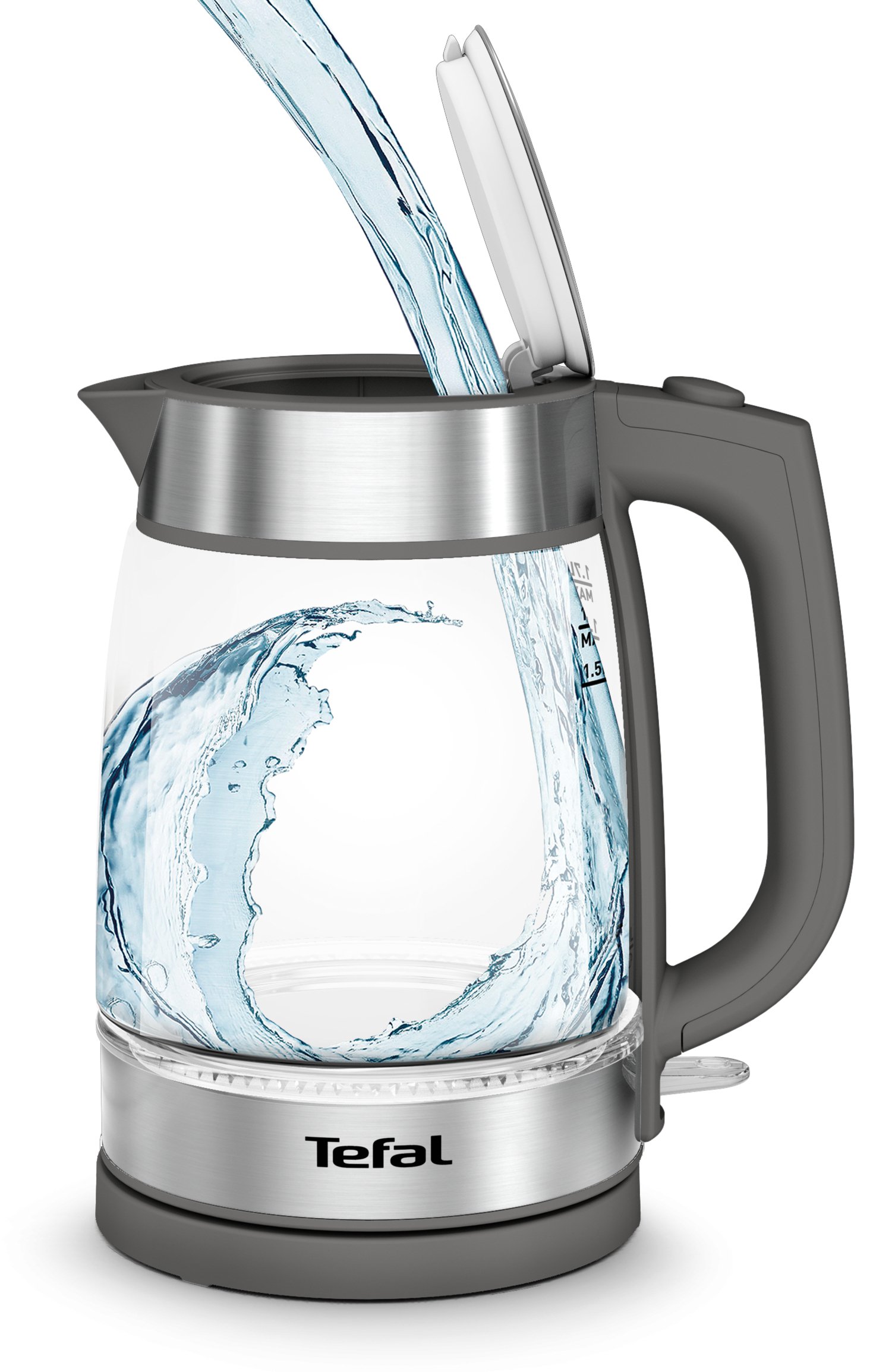 Електрочайник Tefal Glass Kettle KI740B30