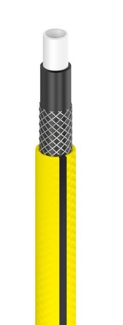 Шланг садовий Cellfast 4YELLOW 1/2" 20м, 4 шари, до 20 Бар, -10…+50°C