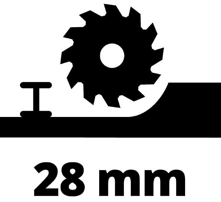 Міні-пила циркулярна Einhell TE-CS 18/89 Li (без АКБ та ЗП) (4331100)