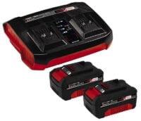 Набір акумуляторів + зарядний пристрій Einhell 18V 2x4.0Ah Twincharger Kit, PXC, 2.2 кг (4512112)