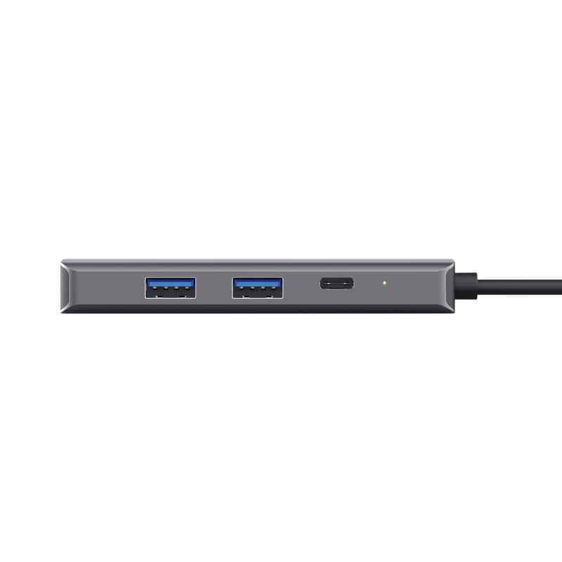 USB-хаб Trust Dalyx 6-in-1 USB-C Multi-port Dock Aluminium (24968_TRUST)