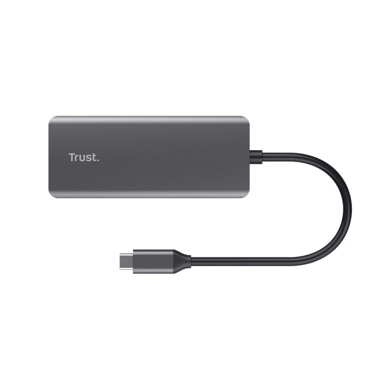 USB-хаб Trust Dalyx 6-in-1 USB-C Multi-port Dock Aluminium (24968_TRUST)