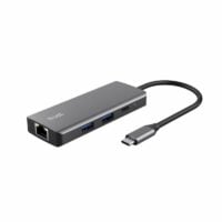 USB-хаб Trust Dalyx 6-in-1 USB-C Multi-port Dock Aluminium (24968_TRUST)