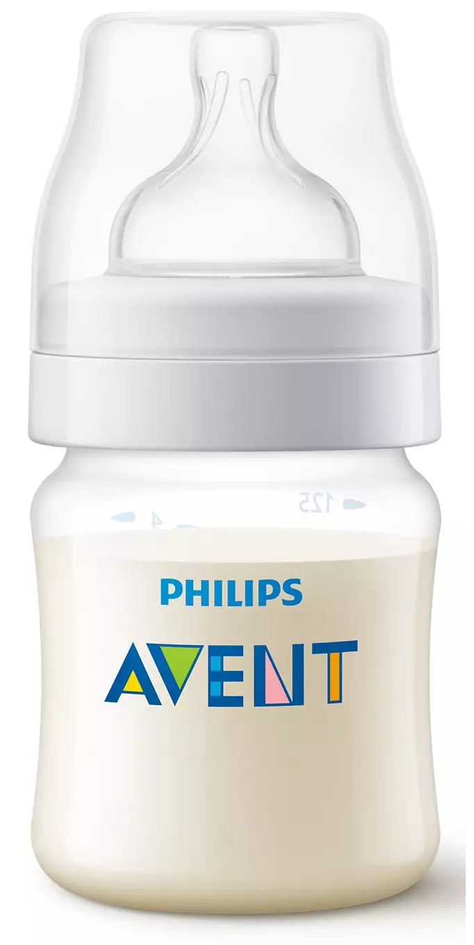 Бутылочка Philips Avent для кормления Анти-колик, 125 мл, 1 шт.