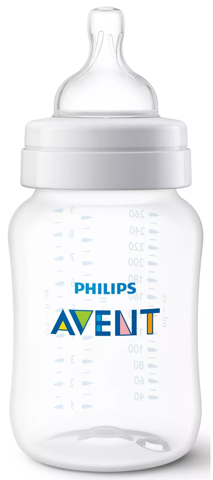 Бутылочка Philips Avent для кормления Анти-колик, 260 мл, 1 шт