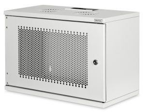 Шафа DIGITUS SOHO, 19" 7U 540x400, метал.двері, 60kg max, сірий (DN-19-07U-S-PD)