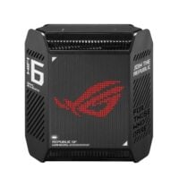 Маршрутизатор ASUS ROG Rapture GT6 1PK black AX10000 3xGE LAN 1x2.5GE WAN 1xUSB 3.2g1 WPA3 OFDMA MESH