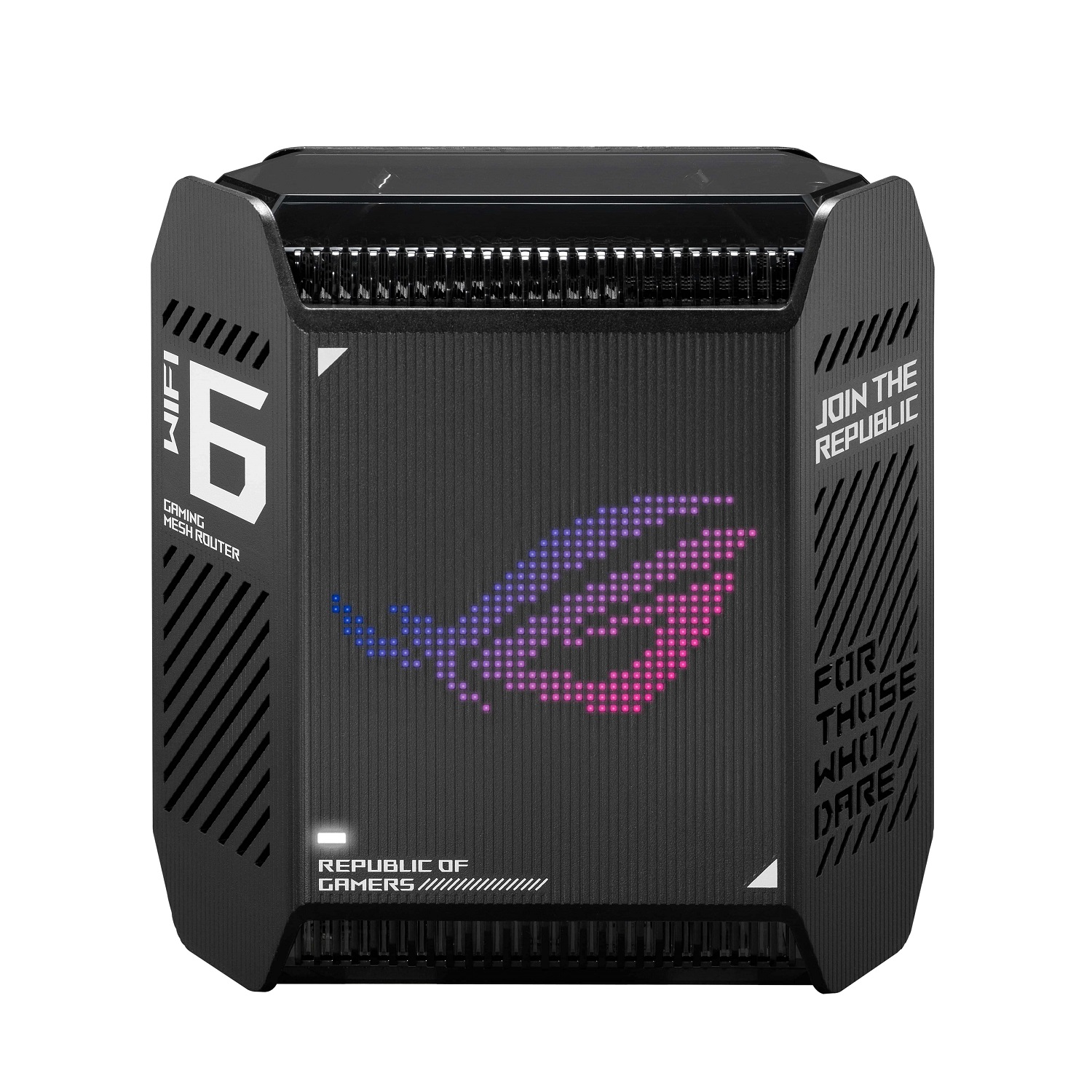 Маршрутизатор ASUS ROG Rapture GT6 1PK black AX10000 3xGE LAN 1x2.5GE WAN 1xUSB 3.2g1 WPA3 OFDMA MESH