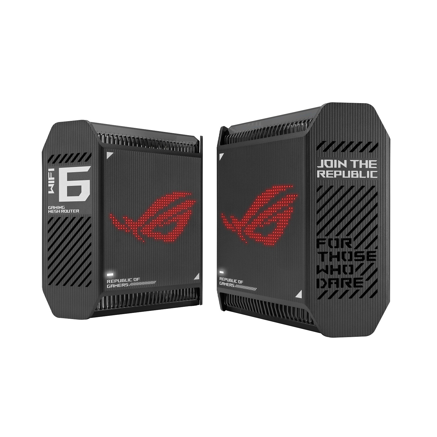 Маршрутизатор ASUS ROG Rapture GT6 2PK black AX10000 3xGE LAN 1x2.5GE WAN 1xUSB 3.2g1 WPA3 OFDMA MESH