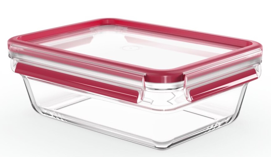 Форма універсальна з кришкою TEFAL MasterSeal glass, 1.3 л, скло