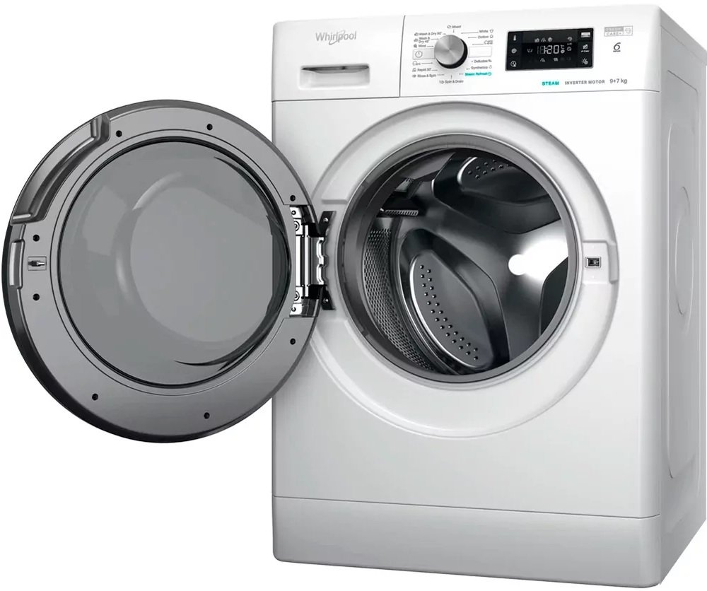 Прально-сушильна машина Whirlpool FFWDB976258BVUA