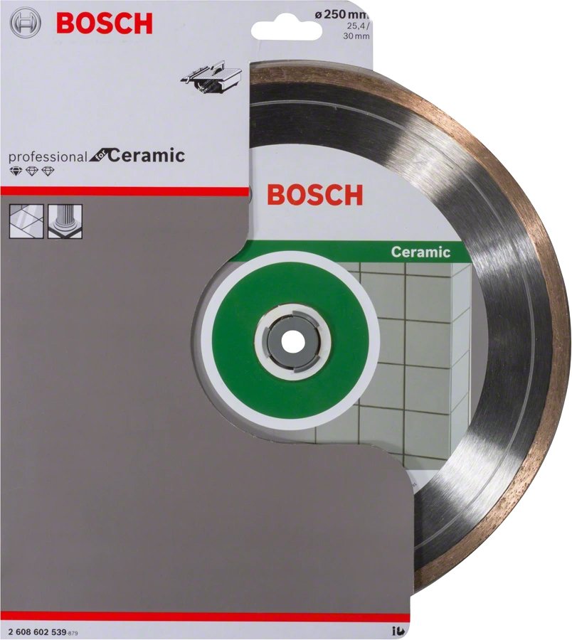 Диск алмазный Bosch Standard for Ceramic, 250 мм (2.608.602.539)