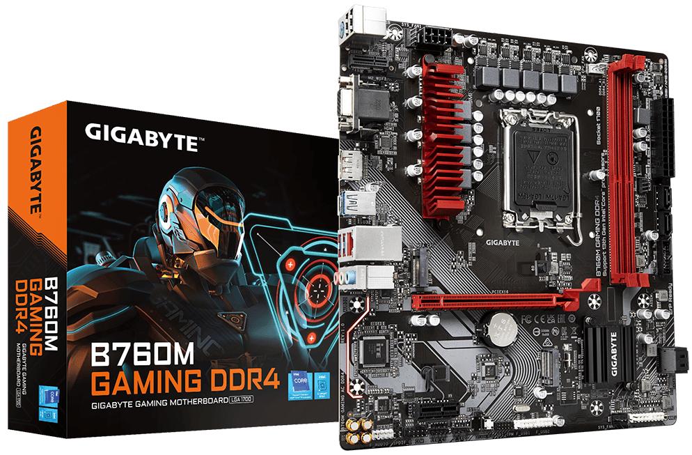 Материнская плата GIGABYTE B760M_GAMING_DDR4 s1700 B760 2xDDR4 HDMI DP mATX