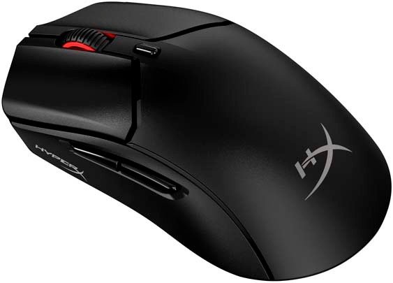 Миша HyperX Pulsefire Haste 2, RGB, USB-A/WL/BT, чорний