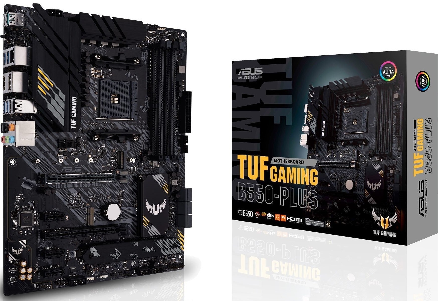 Материнська плата ASUS TUF GAMING B550-PLUS (90MB14G0-M0EAY0)