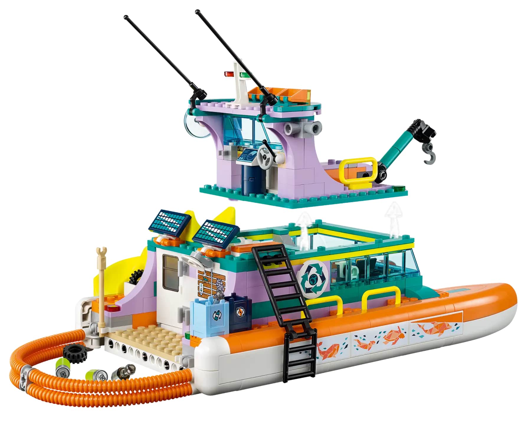 LEGO 41734 Friends Човен морської рятувальної бригади