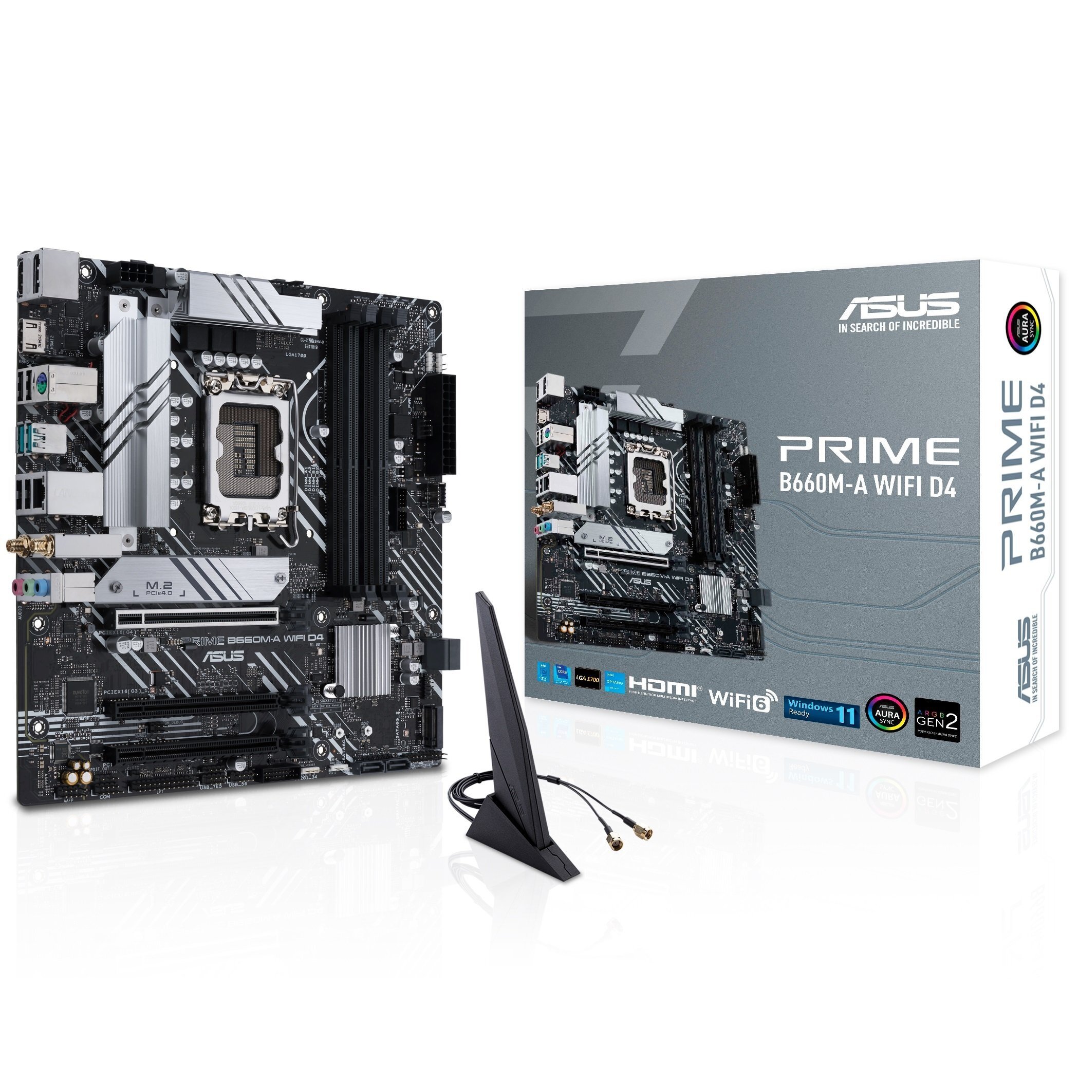 Материнська плата ASUS PRIME B660M-A WIFI D4 (90MB1AE0-M1EAY0)