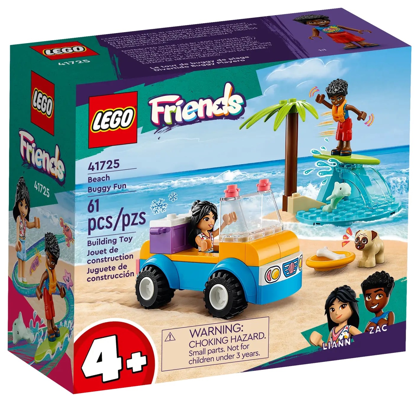 LEGO 41725 Friends Розваги на пляжному кабріолеті