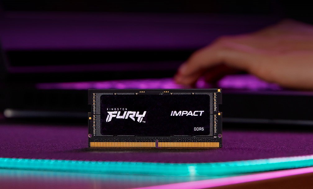 Пам'ять ноутбука Kingston DDR5 16GB 4800 FURY Impact (KF548S38IB-16)