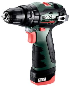 Шуруповерт-дриль Metabo POWERMAXX SB BL, акумуляторний, Li-Power, 2*12 В, 2 Аг (601784500)