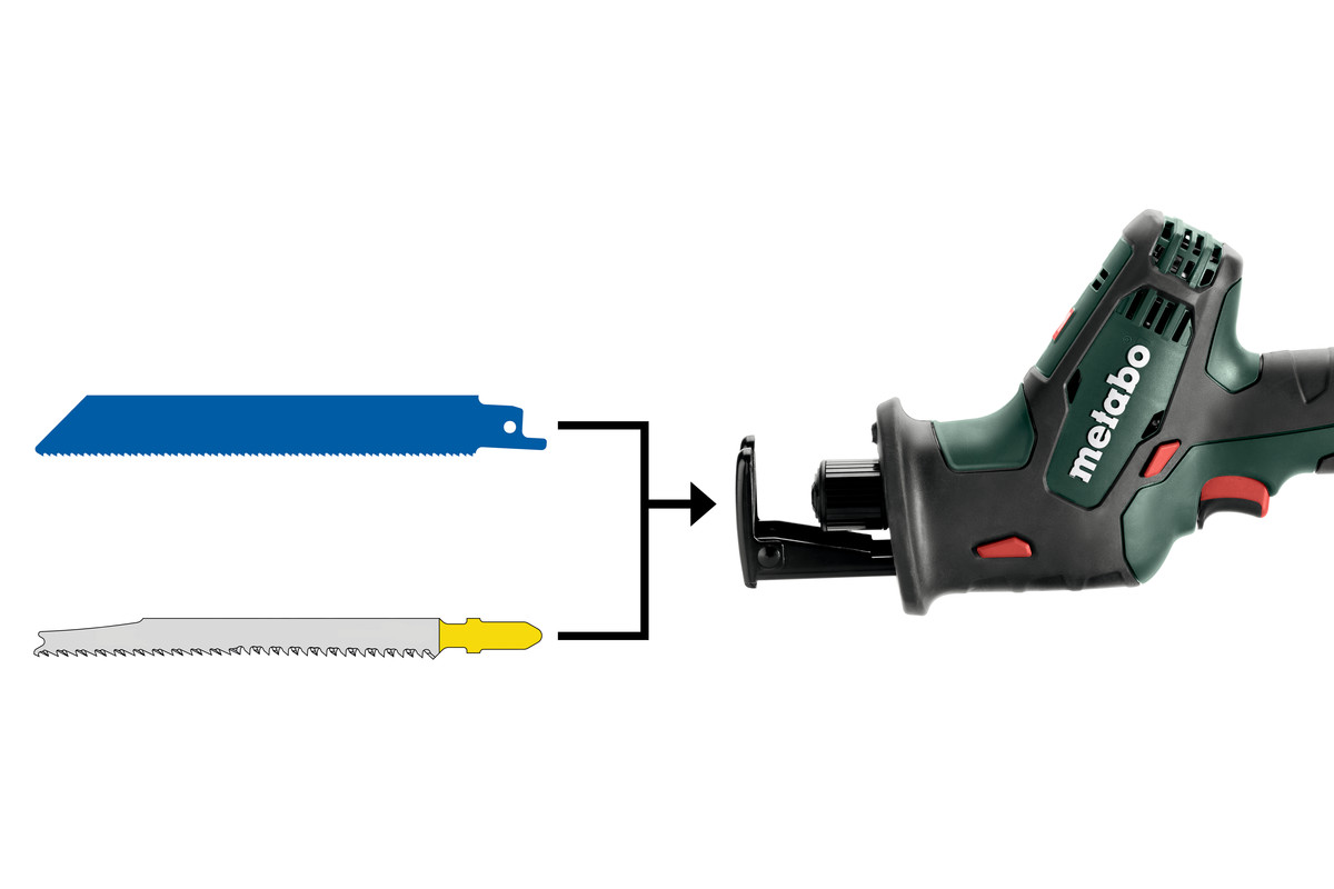 Пила шабельна Metabo SSE 18 LTX COMPACT, 18В, без АКБ та ЗП (602266890)