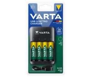 Зарядное устройство  Varta Value USB Quattro Charger 4хNI MH AA2100 мА•час