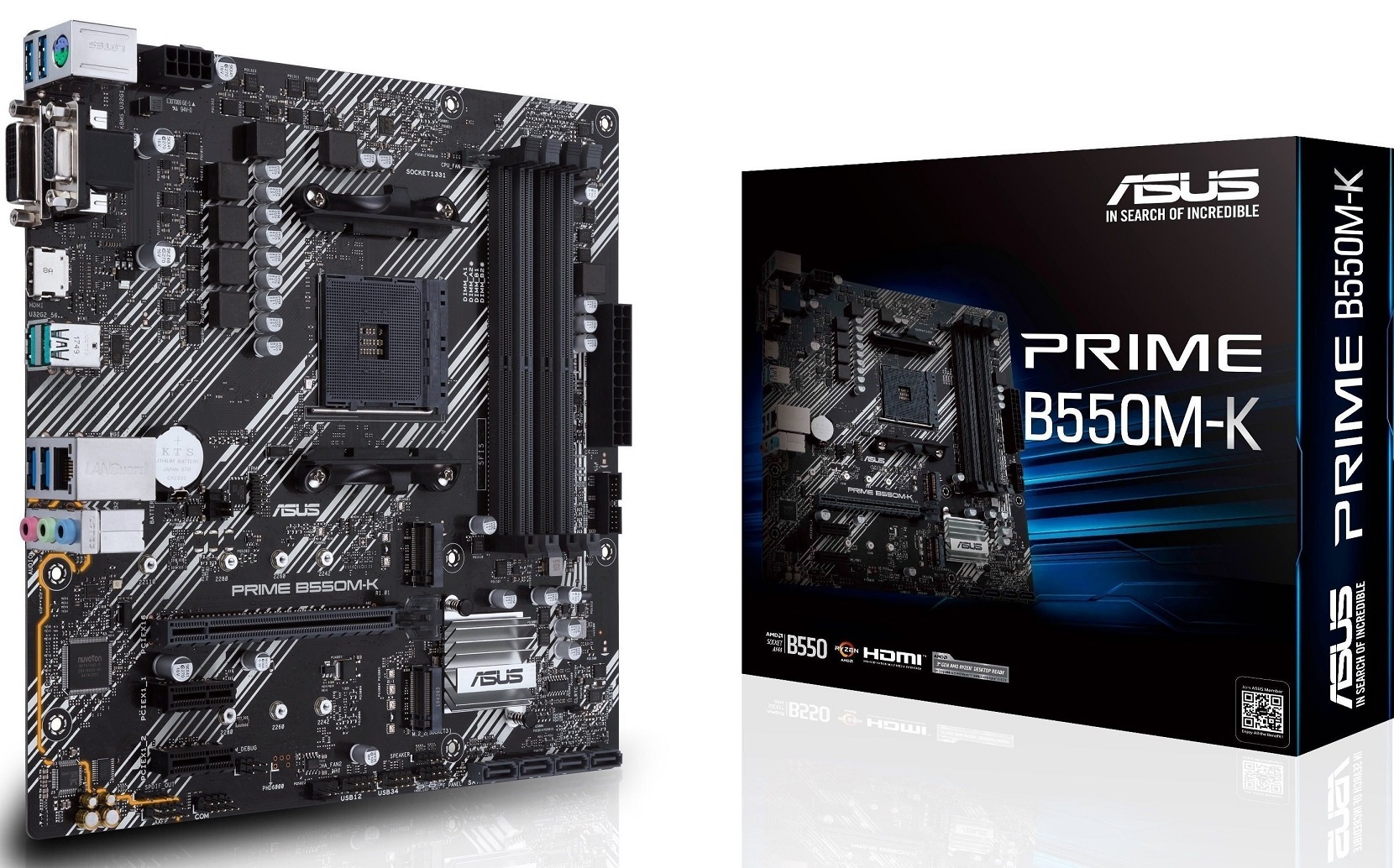 Материнська плата ASUS PRIME B550M-K (90MB14V0-M0EAY0)