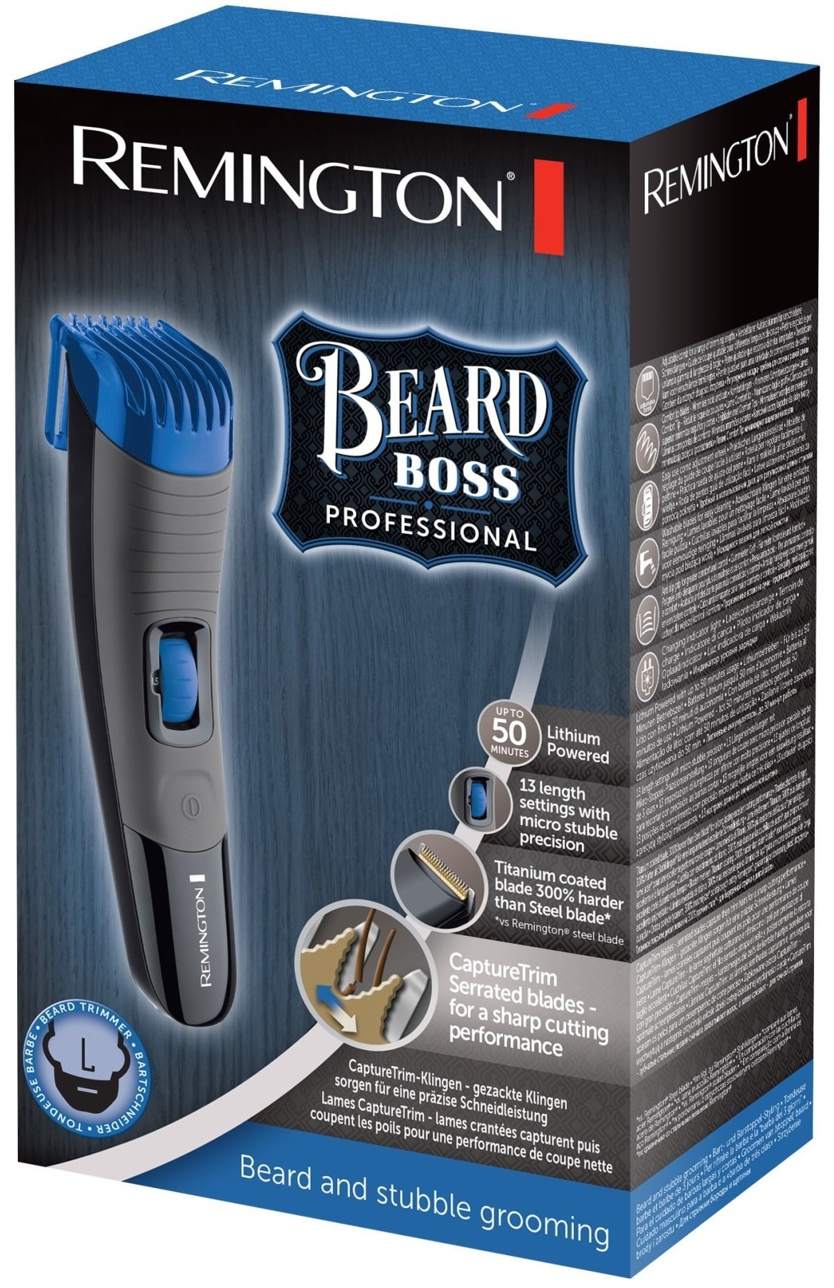 Тример для бороди та вусів Remington MB4133 E51 Beard Boss Pro