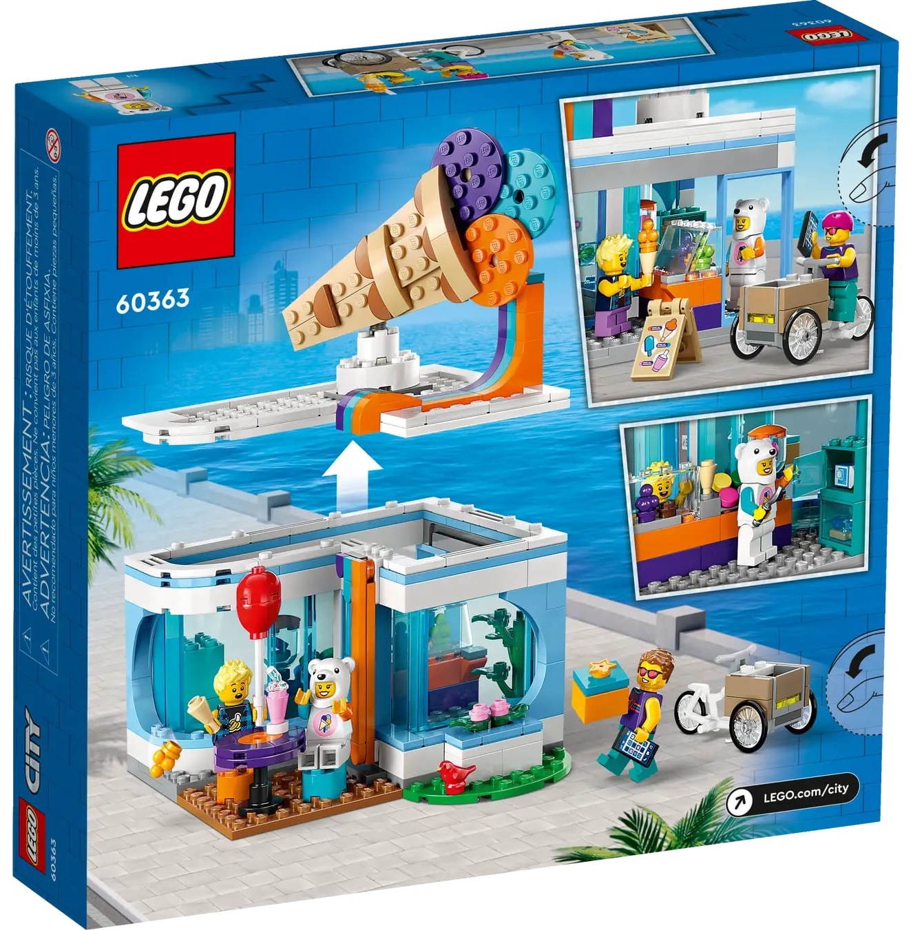 LEGO 60363 City Магазин морозива