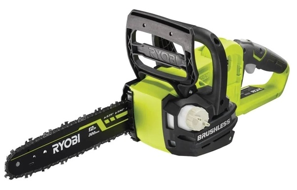 Пила ланцюгова акумуляторна Ryobi RCS1830-140B, 18В ONE+, акб 1х4Аг, шина 30см, безщіткова, 3.9кг