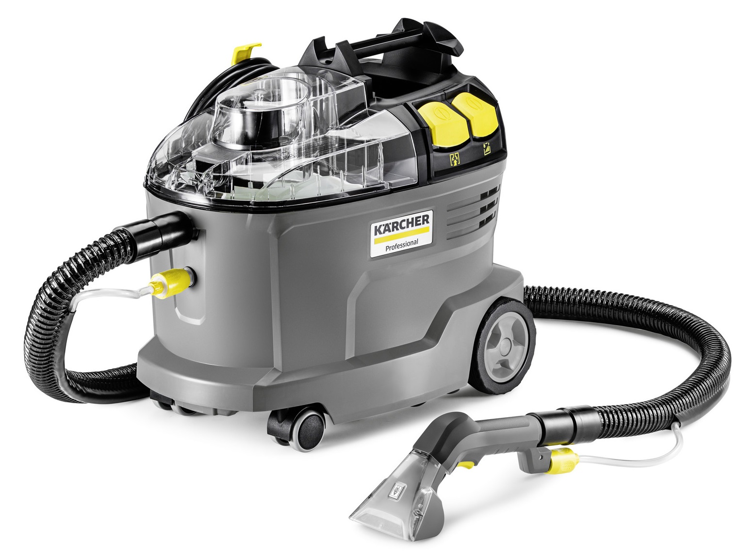 Пилосос професійний миючий Karcher Puzzi 8/1, 1200Вт, 270мБар, контейнер 8/7л, 8.6кг