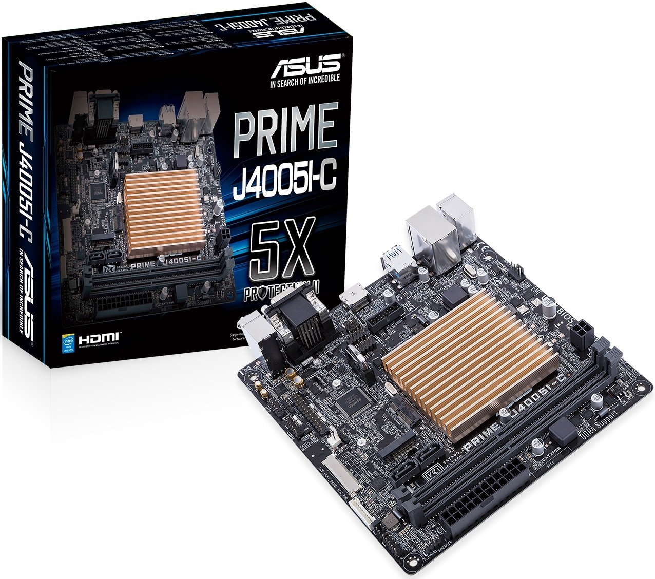 Материнська плата ASUS PRIME J4005I-C Celeron DC (90MB0W90-M0EAY1)