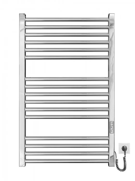 Полотенцесушитель Mario Гера-I 800х500-80мм, с таймером-регулятором, хром (2.2.1802.03.P)