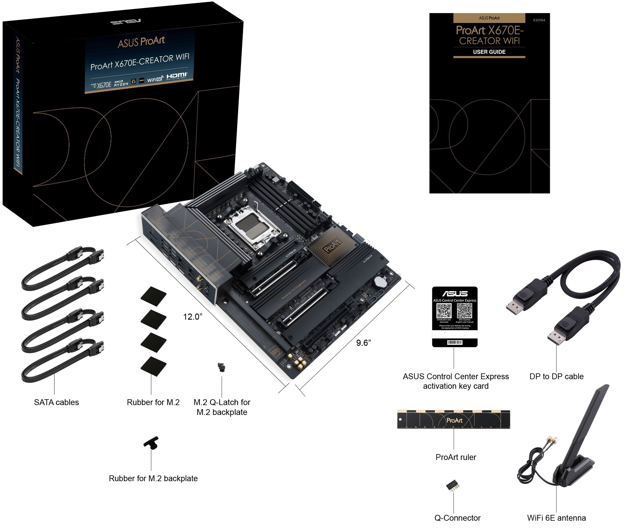 Материнська плата ASUS PROART X670E-CREATOR WIFI (90MB1B90-M0EAY0)