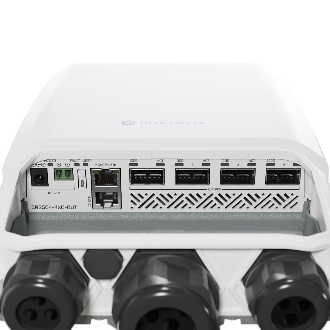 Комутатор MikroTik Cloud Router Switch (CRS504-4XQ-OUT)