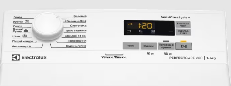 Вертикальна пральна машина Electrolux EW6T5061FU