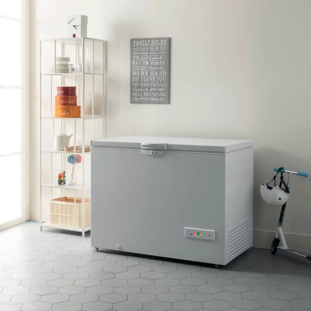 Морозильна скриня Indesit, 390л, А+, ST, білий