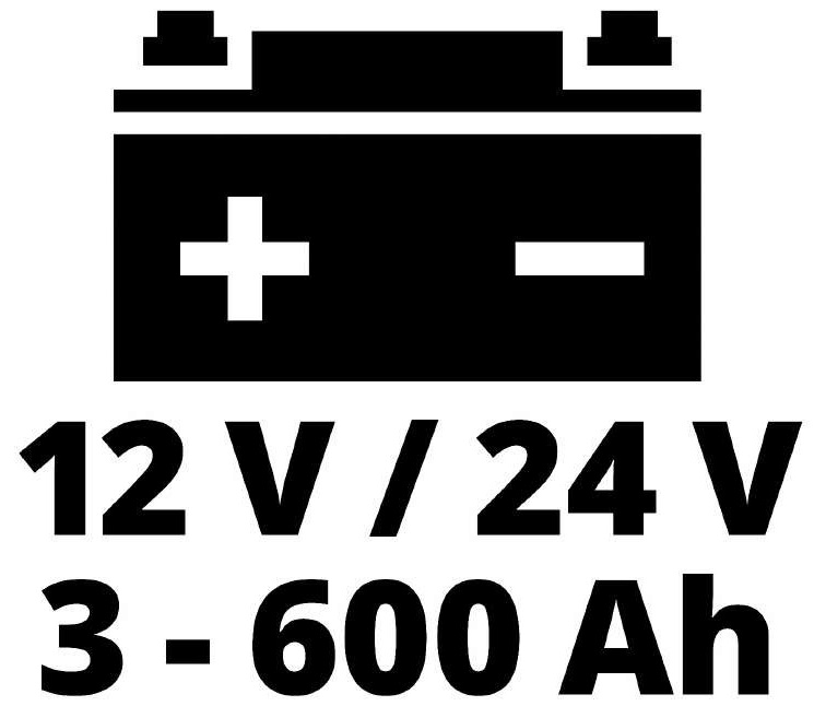 Пуско-зарядний пристрій Einhell CE-BC 30 M, 12/24В, 3-600Аг, макс 30А