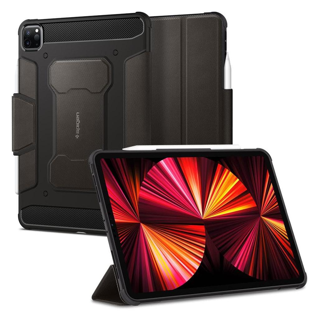 Чохол Spigen для Apple iPad Pro 11"(2022/2021/2020/2018) Rugged Armor Pro, Gunmetal