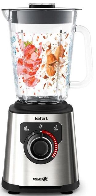 Блендер Tefal стаціонарний Perfect mix+ 1200Вт, чаша-1750мл, скло, сталь-чорний