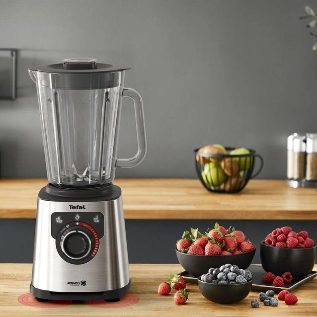 Блендер Tefal стаціонарний Perfect mix+ 1200Вт, чаша-1750мл, скло, сталь-чорний