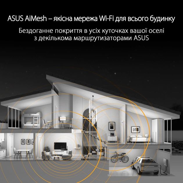 Маршрутизатор ASUS TUF-AX6000 (90IG07X0-MO3C00)