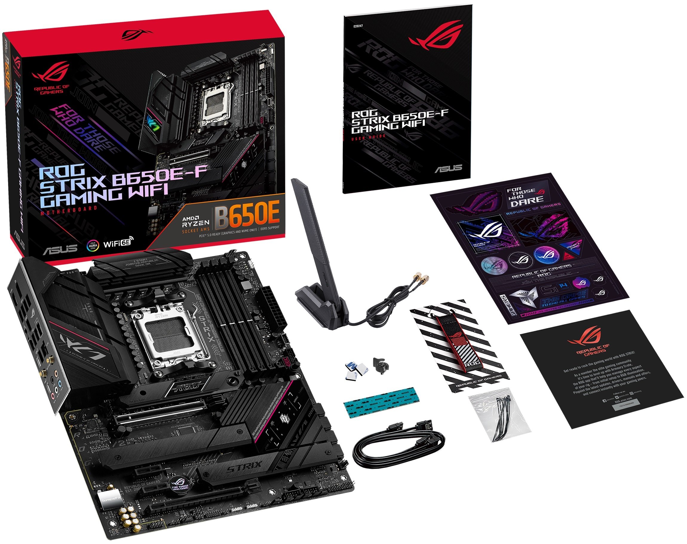 Материнська плата ASUS ROG STRIX B650E-F GAMING WIFI (90MB1BQ0-M0EAY0)