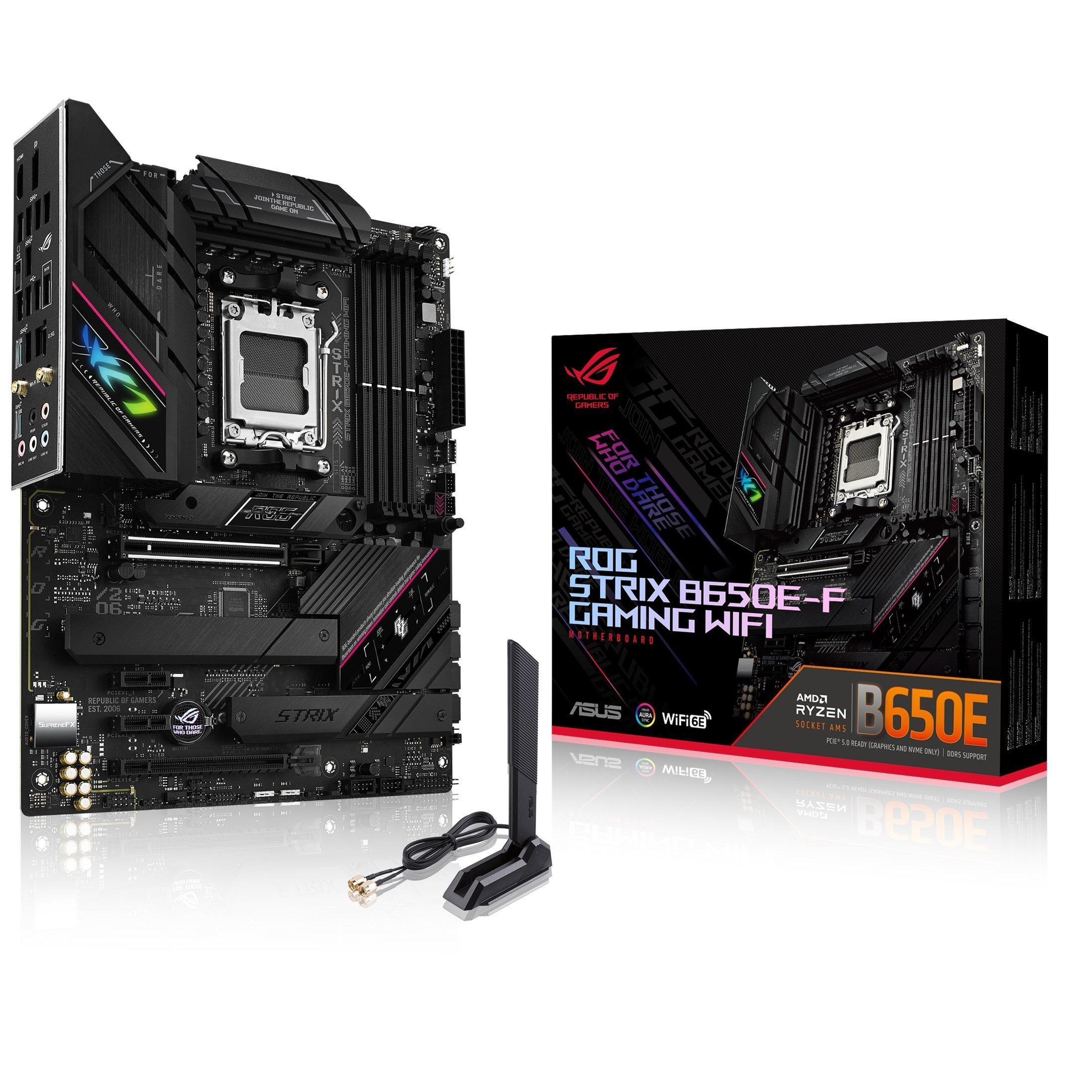 Материнська плата ASUS ROG STRIX B650E-F GAMING WIFI (90MB1BQ0-M0EAY0)