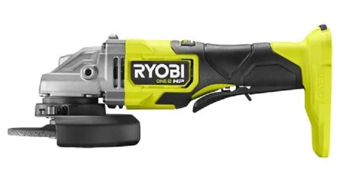 Шліфмашина кутова акумуляторна Ryobi RAG18X-0, 125мм, 18В, 9200об•хв, ONE+ НР, безщіткова, 2.15кг, без АКБ та ЗП