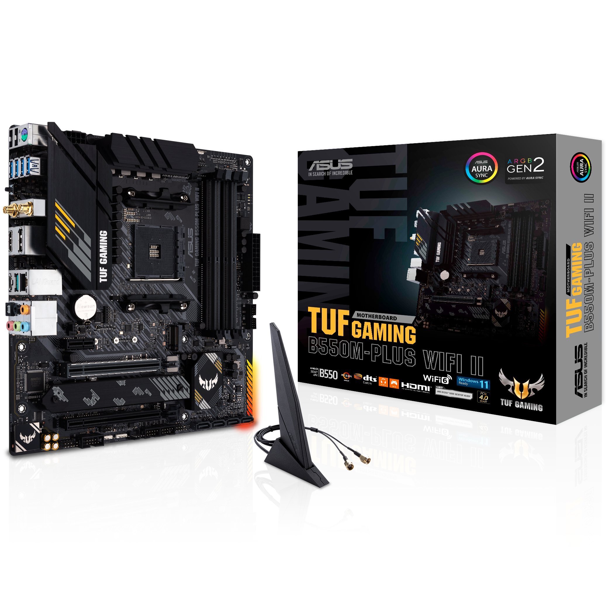 Материнська плата ASUS TUF GAM B550M-PLUS WIF II (90MB19Y0-M0EAY0)