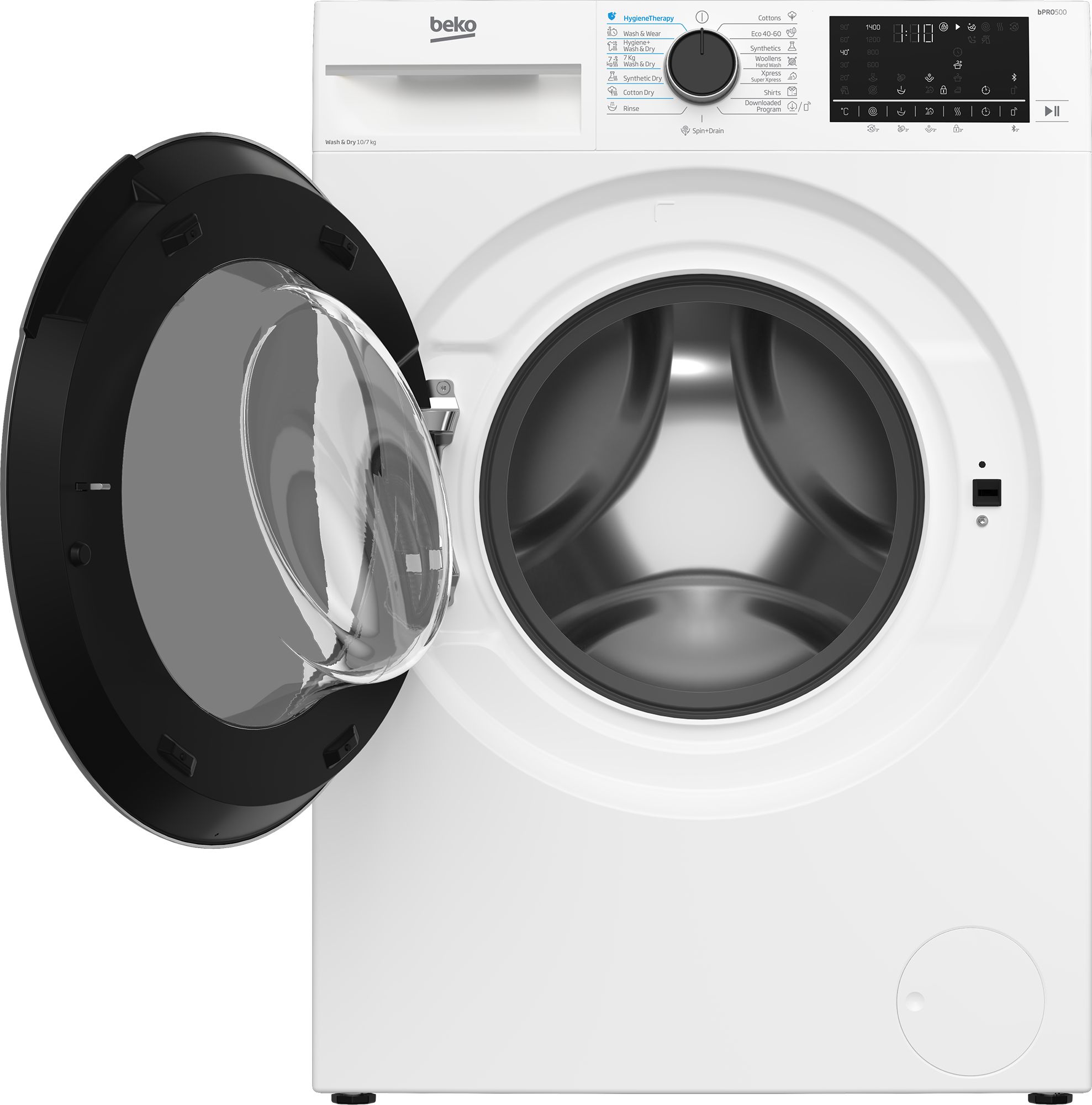 Стирально-сушильная машина Beko B5DFT510457WPB