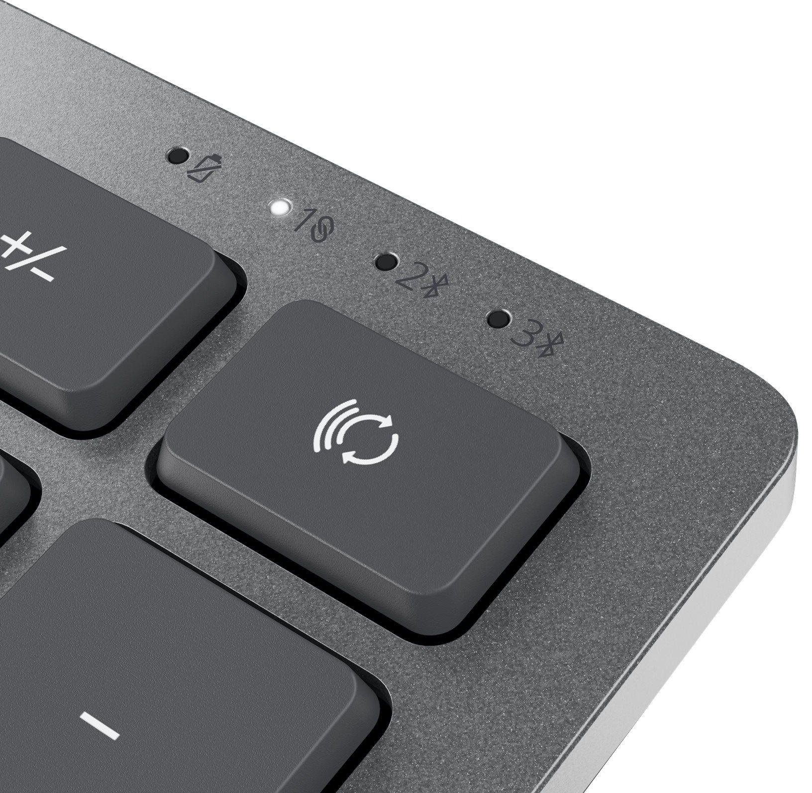 Клавіатура Dell Compact Multi-Device Wireless Keyboard – KB740 (580-AKOZ)