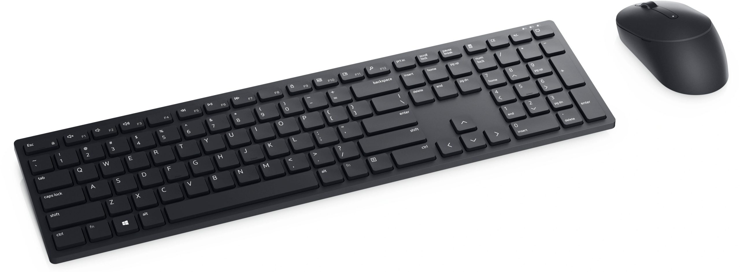 Комплект Dell Pro Wireless Keyboard and Mouse – KM5221W – Ukrainian (QWERTY) (580-AJRT)