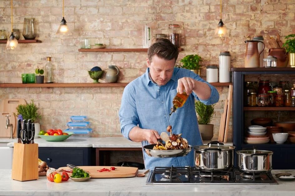 Каструля із кришкою Tefal Jamie Oliver Home Cook 5.4 л (E3184655)